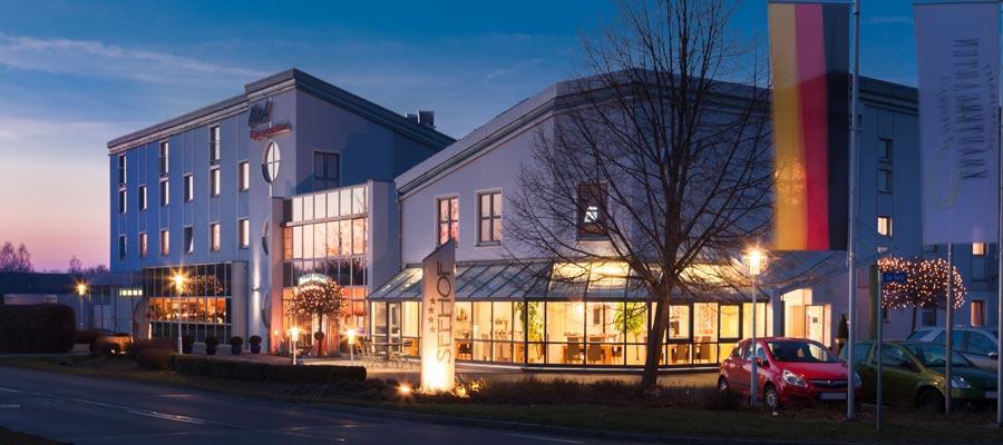 Hotel Seehof Leipzig Zwenkau Exteriör bild
